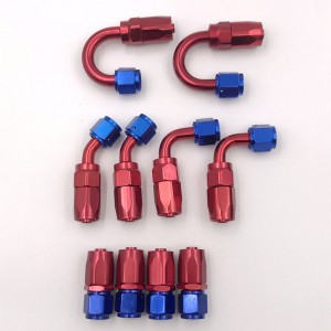 AN -4 AN4 PTFE Telfon Hose End Fittings Car Adaptor Swivel Straight Clutch Lines