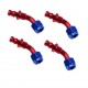 45 Degree Swivel Hose End Fitting -6AN,AN10, AN12, AN18,AN8 