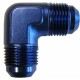 AN to AN Male Adaptors 90° angle