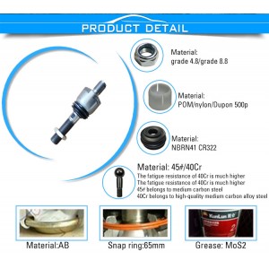 Hot sale tractor tie rod end and ball joint OEM CAR49006