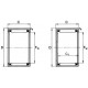Drawn cup needle roller bearings inch