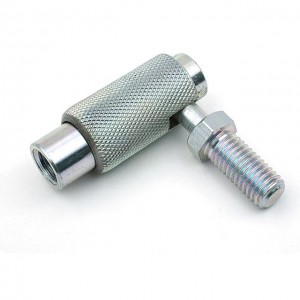 Push Pull Cable End Fittings Ball Joints Standard M8 Ball Joint With Knurled Finish 