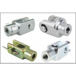 CNC Machining Gas Spring Rod End U Clevis with Pin